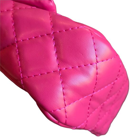 Hot Pink NWT Classic Mini Flap Cross Body Bag - Picture 7 of 12